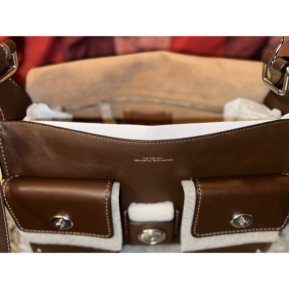 Coach Brown Leather Handbag - Picture 9 of 9
